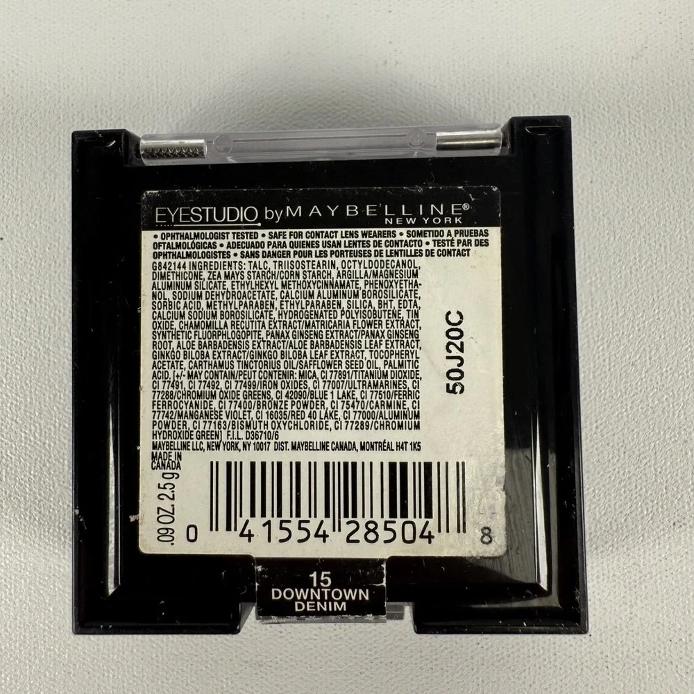 Maybelline EYESTUDIO Eyeshadow Duo‎ 15 DOWNTOWN DENIM SEALED